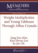 Weight Multiplicities and Young Tableaux Through Affine Crystals