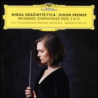 Weinberg: Symphonies Nos. 2 & 21 - Georgijs Osokins (piano); Gidon Kremer (violin); Iurii Gavryliuk (double bass); Kremerata Baltica;...