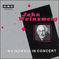 Weinzweig In Concert - Atis Bankas (violin); David Miller (cello); Jean Wulkan (violin); Joel Quarrington (double bass); Judy Loman (harp);...
