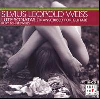 Weiss: Lute Sonatas (Transcribed for Guitar) [Box Set] - Kurt Schneewei� (guitar)