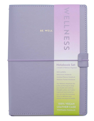 Wellness Notebook Set: A Health & Wellness Organizer (Refillable Notebook) - Insight Editions