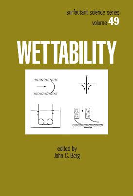 Wettability - Berg, John (Editor)