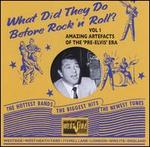 What Did They Do Before Rock'n'Roll?