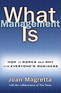 What Management Is