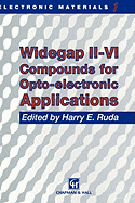 Widegap II-VI compounds for opto-electronic applications