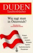 Wie Sagt Man in Osterreich?