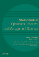 Wiley Encyclopedia of Operations Research and Management Science, 8 Volume Set