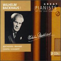Wilhelm Backhaus - Wilhelm Backhaus (piano); Wiener Philharmoniker; Carl Schuricht (conductor)