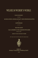 Wilhelm Weber's Werke