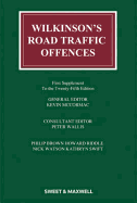 Wilkinson's Road Traffic Offences