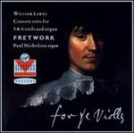William Lawes: Consort Setts for 5 & 6 viols and organ