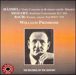 William Primrose Plays Handel, Mozart, Bach