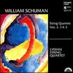 William Schuman: String Quartets Nos. 2, 3 & 5 - Lydian String Quartet