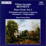 William Sterndale Bennett: Piano Works, Vol. 3