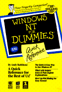 Windows NT 4 for Dummies: Quick Reference