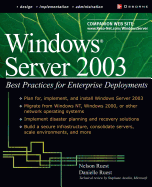 Windows Server 2003: Best Practices for Enterprise Deployments
