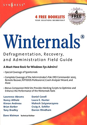 Winternals: Defragmentation, Recovery, and Administration Field Guide - Hunter