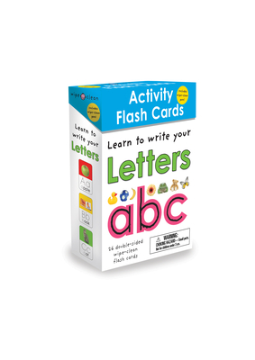 Wipe Clean: Activity Flash Cards Letters - Priddy, Roger