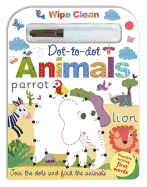 Wipe Clean Dot-To-Dot Animals