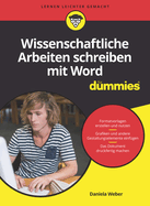 Wissenschaftliche Arbeiten Schreiben mit Word Fur Dummies