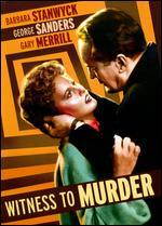 Witness to Murder