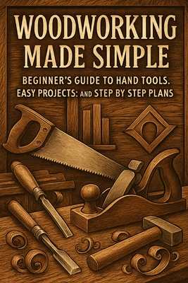 Woodworking Made Simple: Beginner's Guide to Hand Tools, Easy Projects, and Step-by-Step Plans - Rhea, Alexander