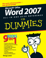 Word 2007 All-In-One Desk Reference for Dummies