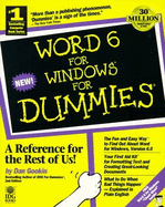 Word 6 F/Windows for Dummies