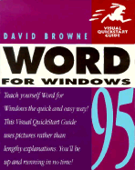 Word for Windows 95 Visual QuickStart Guide - Browne, David