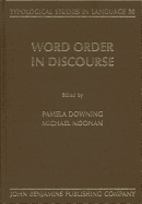 Word Order in Discourse