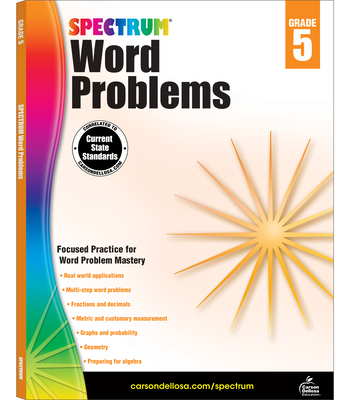 Word Problems, Grade 5: Volume 78 - Spectrum
