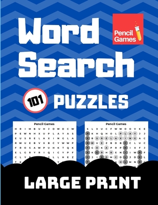 Word Search: 101 Large Print Puzzles, for Adults - Rasmussen, Tue