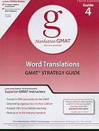 Word Translations GMAT Preparation Guide - Manhattan GMAT (Creator)