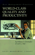 World Class Quality and Productivity