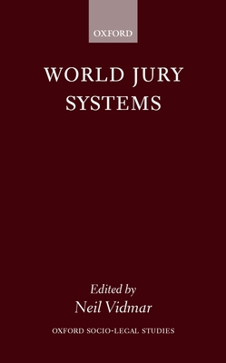 World Jury Systems - Vidmar, Neil (Editor)