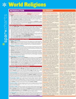 World Religions SparkCharts - SparkNotes