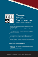 Wpa: Writing Program Administration 49.2 (Spring 2026)