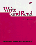Write and Read: DA: Grammar, Mechanics and Usage