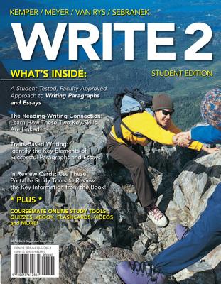 WRITE2 (with CourseMate Printed Access Card) - Van Rys, John, and Kemper, Dave, and Sebranek, Patrick