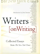 Writers on Writing