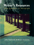 Writer's Resource: From Sentence to Paragraph