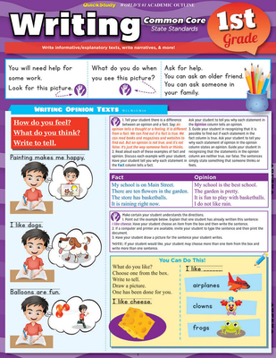 Writing Common Core 1st Grade - BarCharts, Inc.