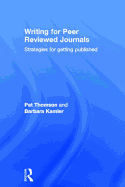 Writing for Peer Reviewed Journals: Strategies for getting published