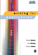 Writing for Publication