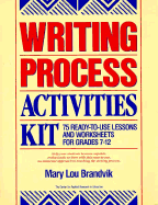 Writing Process Activities Kit - Brandvik, Mary L