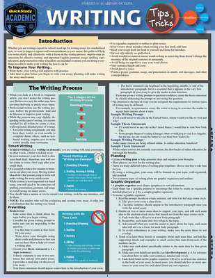 Writing Tips & Tricks - BarCharts Inc
