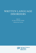 Written Language Disorders