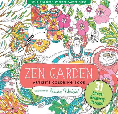 Zen Garden Adult Coloring Book - Peter Pauper Press Inc (Creator)