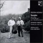 Zoltan Kodaly: Sonates