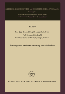 Zur Frage Der Zeitlichen Belastung Von Lehrkr�ften